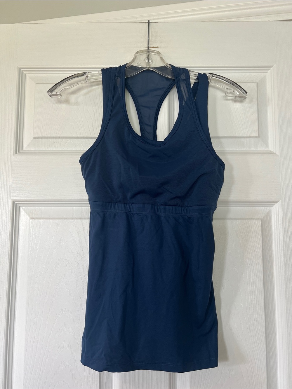 GAP Navy Blue Racerback Tank Top - Picture 1 of 3